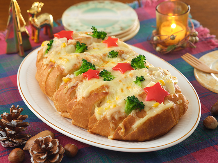 贅沢カニグラタンパン