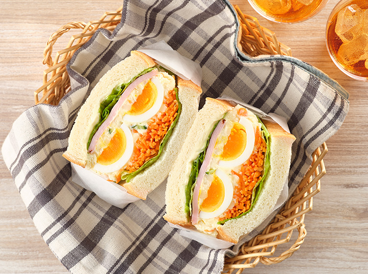 ポテトサラダのわんぱくサンド