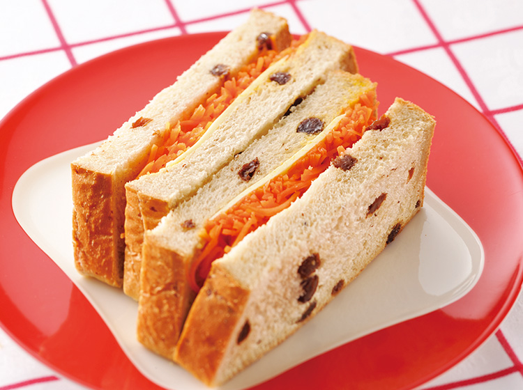 キャロット de レーズンサンド