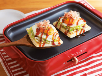 ランチパックdeお好み焼き風