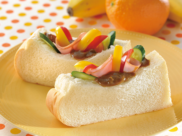 カレーのポケットサンド