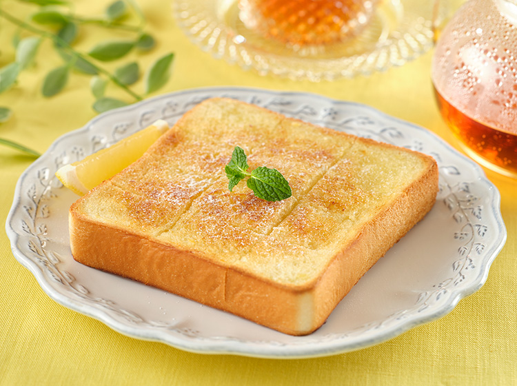 ジンジャーレモンのシュガーバタートースト