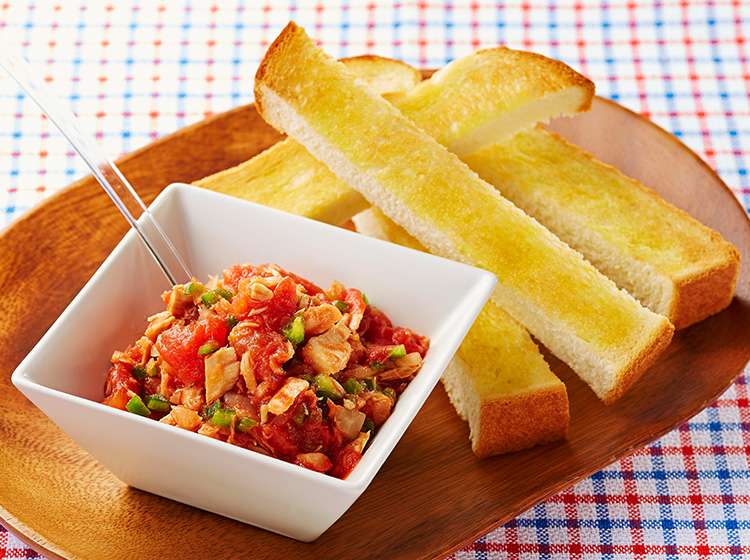 ツナ入りサルサソース