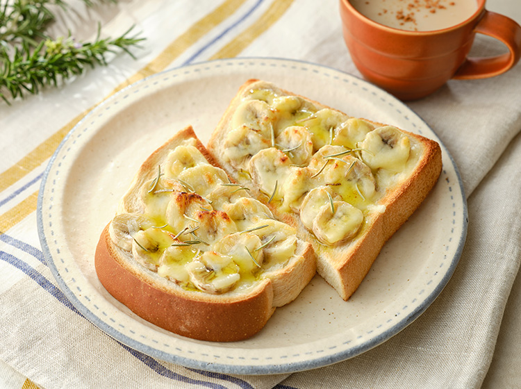 バナナチーズトースト
