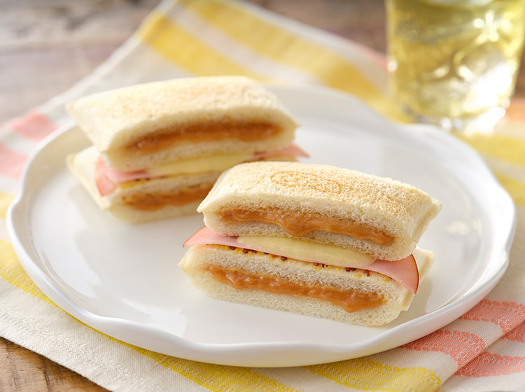 ランチパック　とろ～りピーナッツのハムチーズサンド