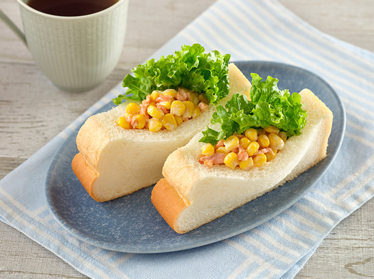 さけマヨコーンのポケットサンド