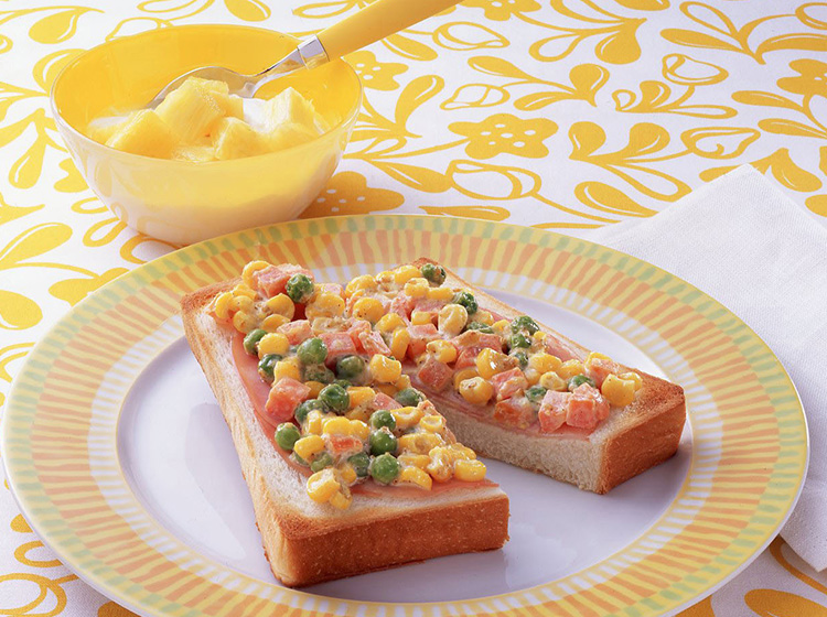 ベジタブルトーストセット